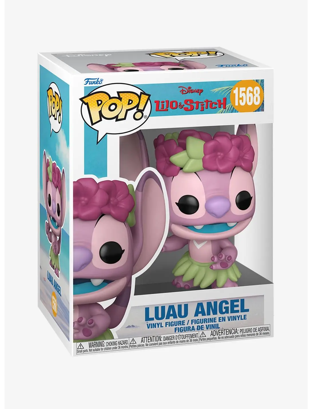 Funko Pop! Disney Lilo & Stitch Luau Angel Vinyl Figure