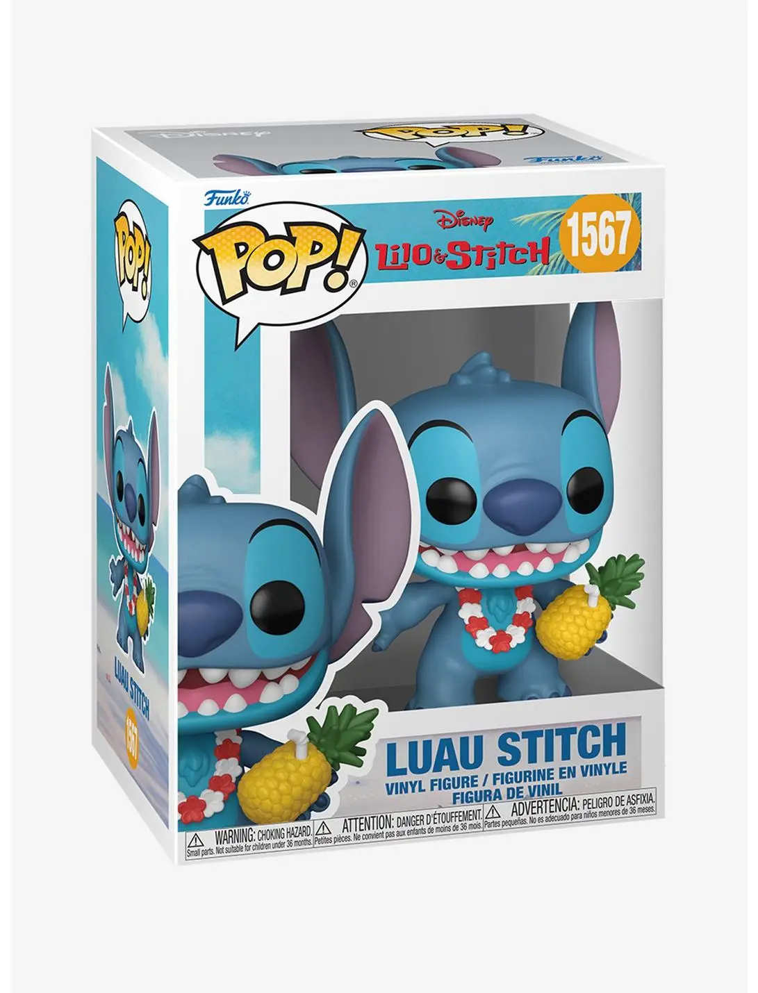 Funko Pop! Disney Lilo & Stitch Luau Stitch Vinyl Figure