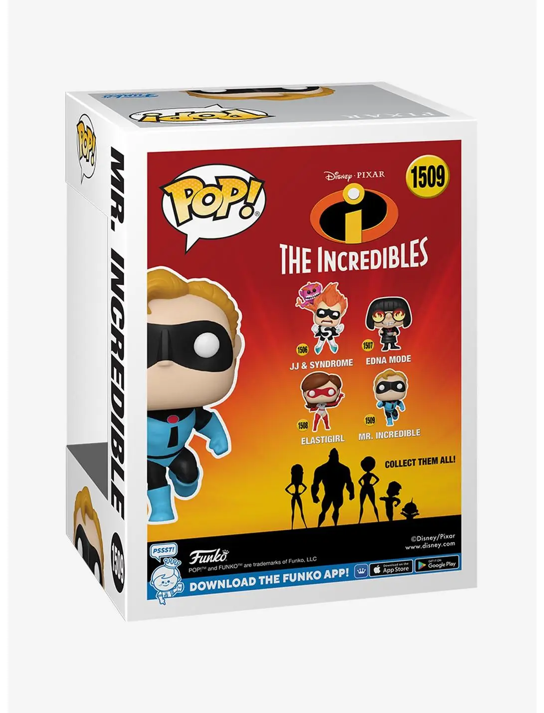 Funko Pop! Disney Pixar The Incredibles 20th Anniversary Mr. Incredible Vinyl Figure