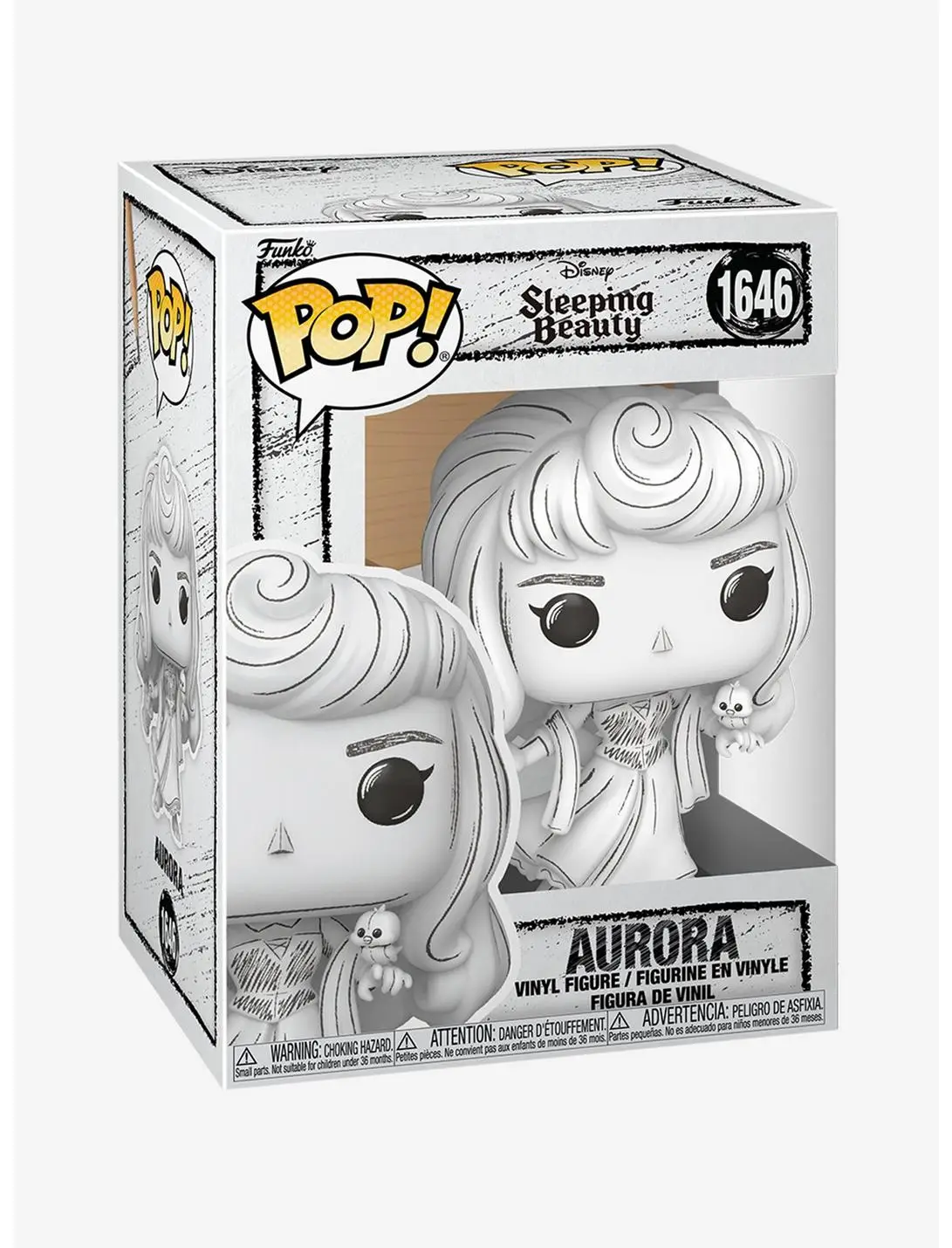 Funko Pop! Disney Sleeping Beauty Aurora Sketched Vinyl Figure