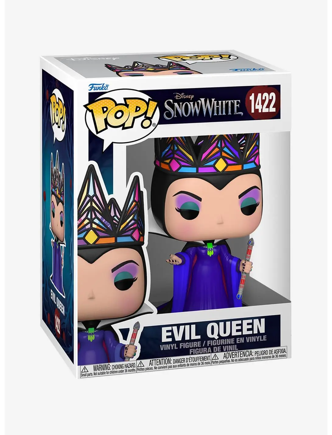 Funko Pop! Disney Snow White Purple Gown Evil Queen Vinyl Figure