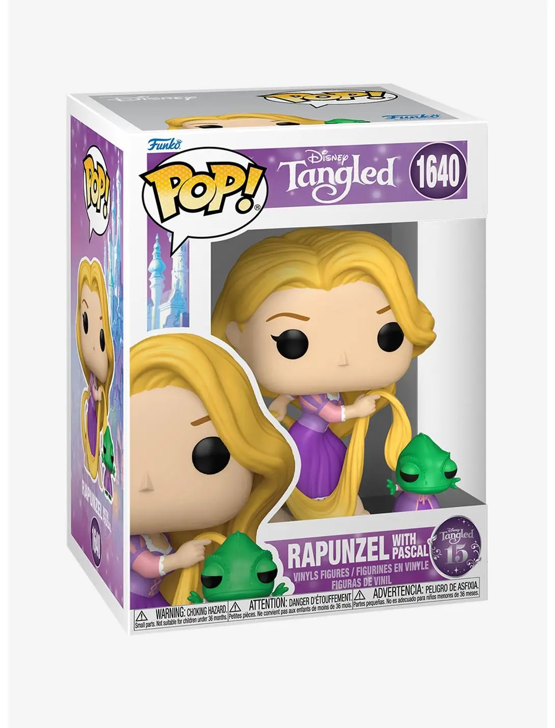Funko Pop! Disney Tangled 15th Anniversary Rapunzel with Pascal Vinyl Figure