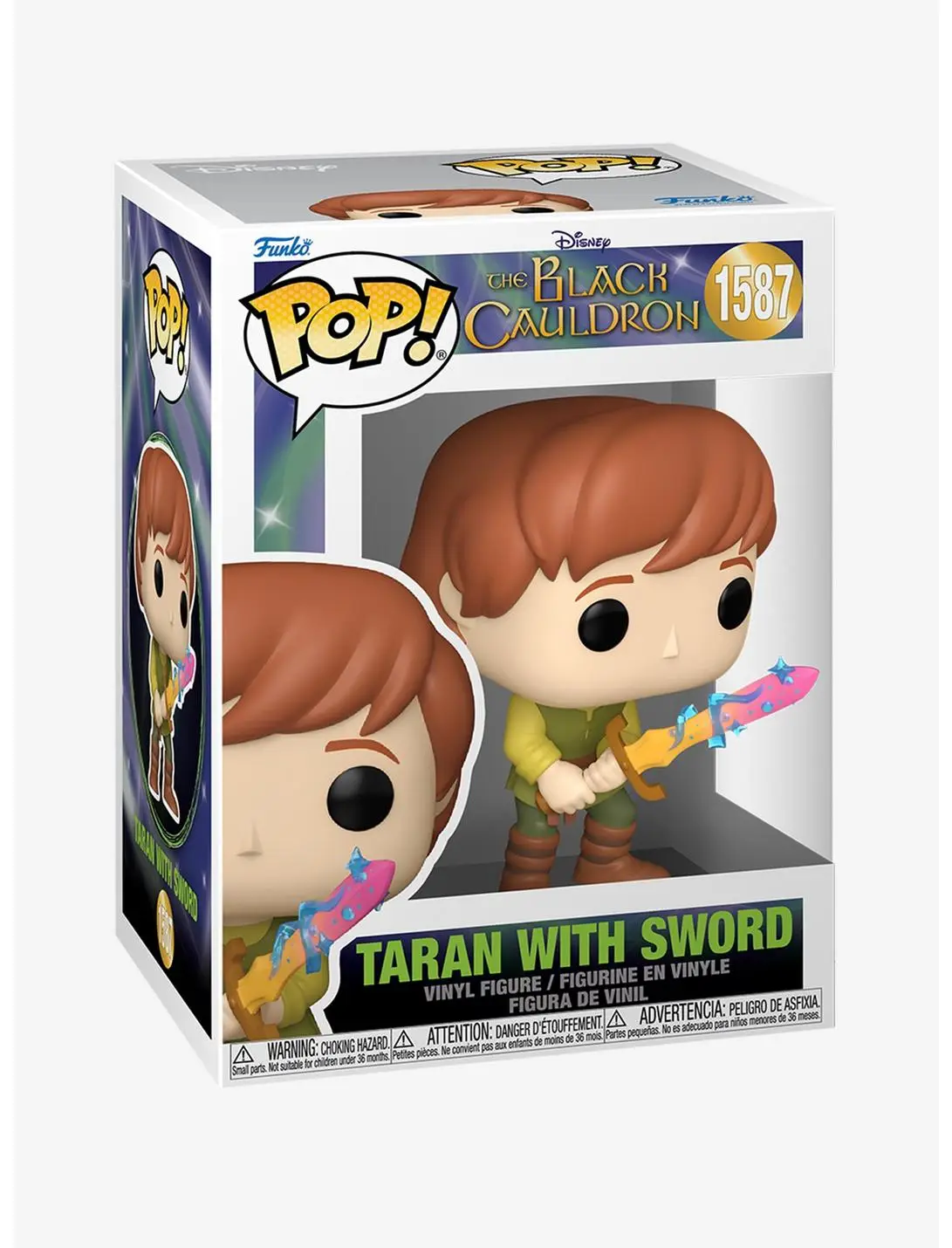 Funko Pop! Disney The Black Cauldron Taran with Sword Vinyl Figure