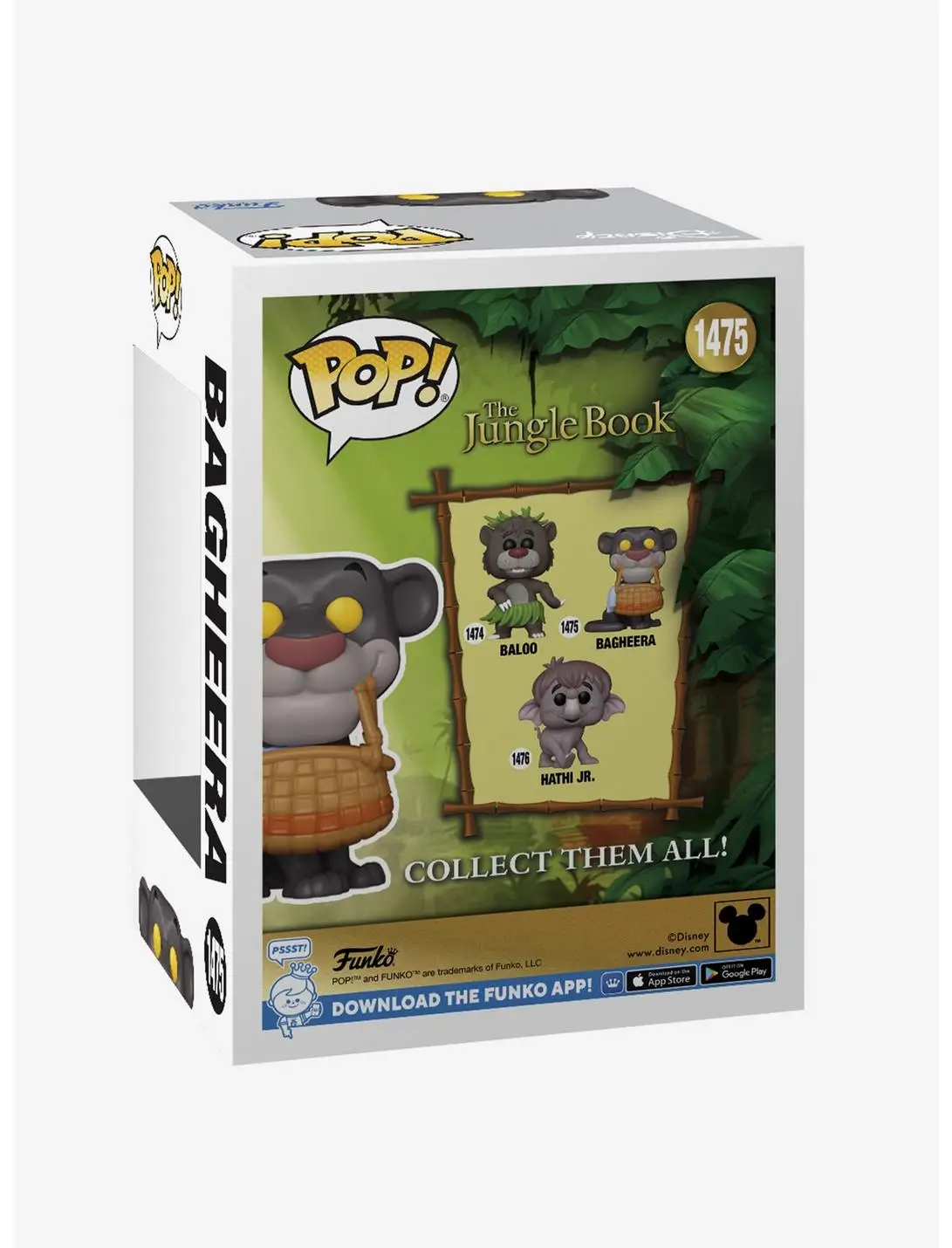 Funko Pop! Disney The Jungle Book Bagheera Vinyl Figure