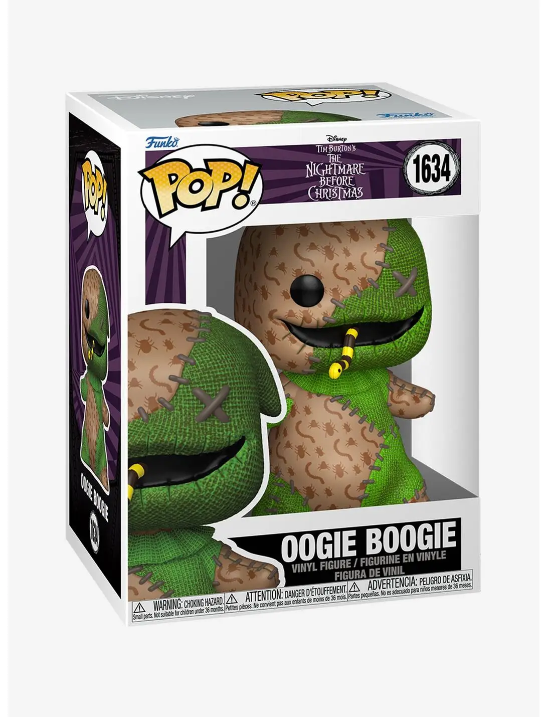 Funko Pop! Disney The Nightmare Before Christmas Patchwork Oogie Boogie Vinyl Figure