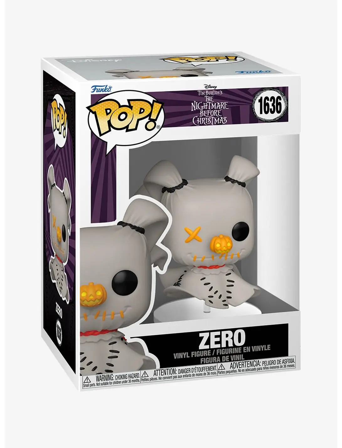 Funko Pop! Disney The Nightmare Before Christmas Patchwork Zero Vinyl Figure