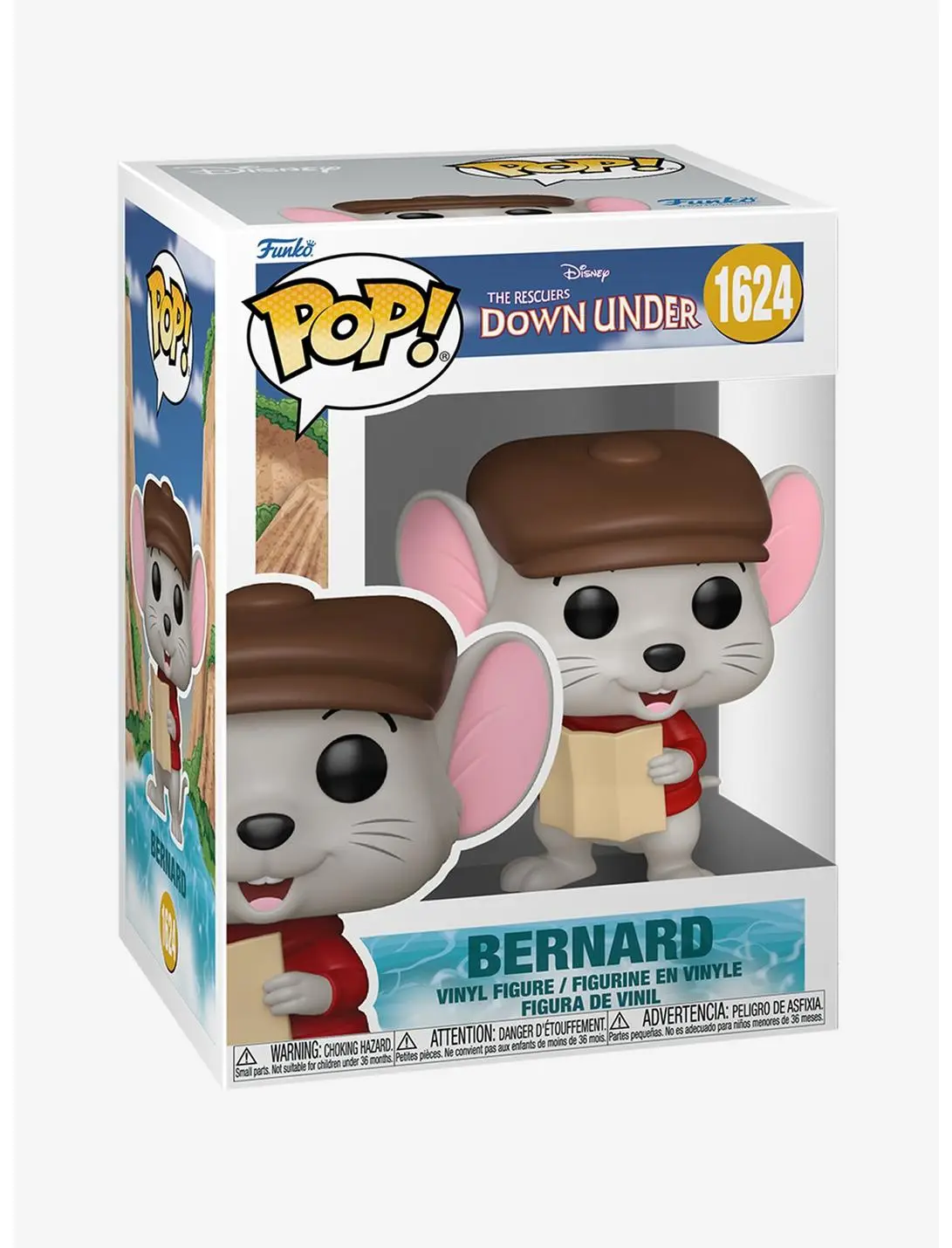 Funko Pop! Disney The Rescuers Down Under Bernard Vinyl Figure