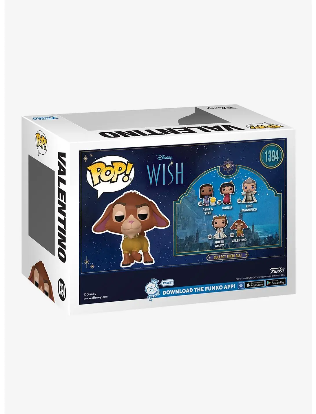 Funko Pop! Disney Wish Valentino Vinyl Figure