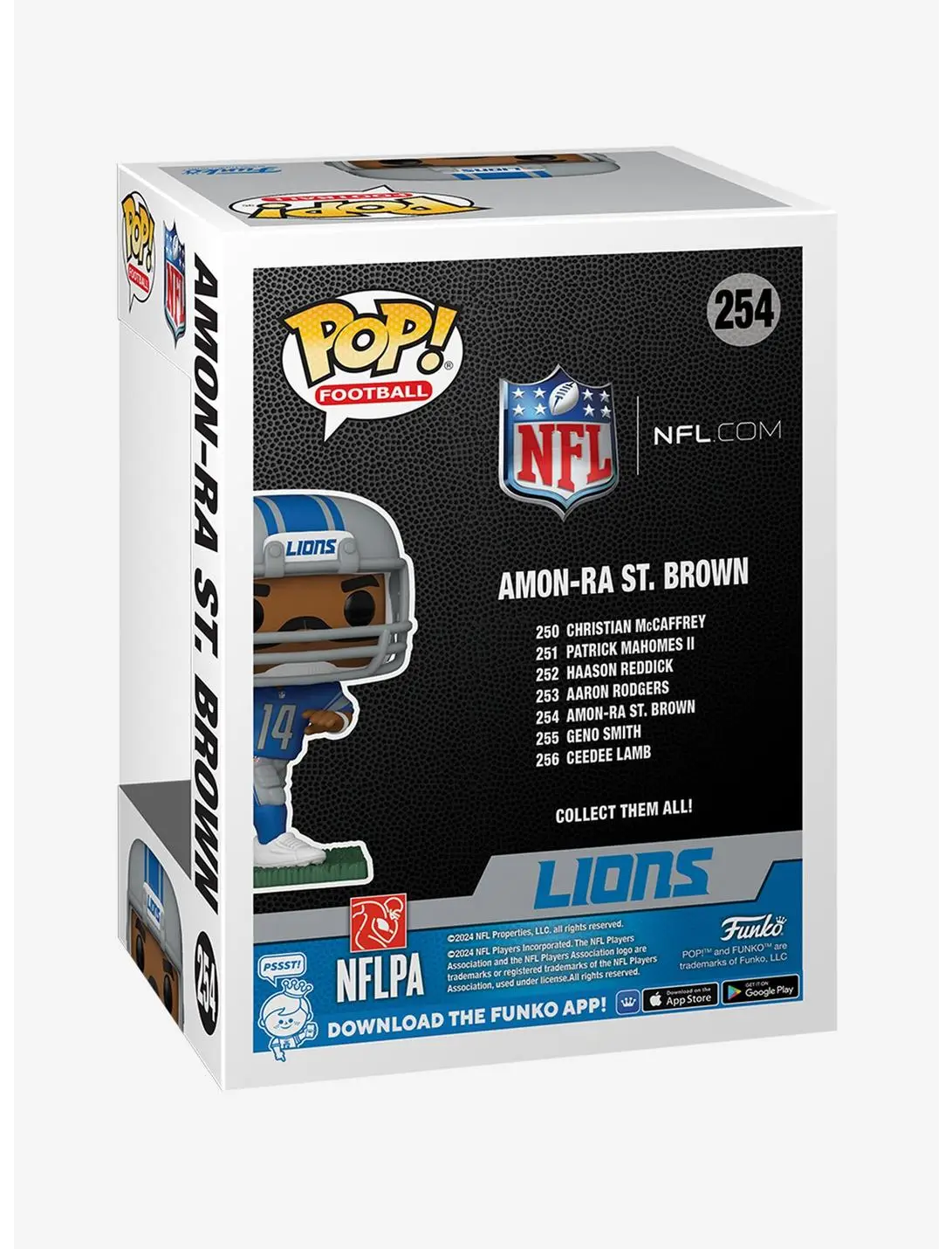 Funko Pop! Football Detroit Lions Amon-Ra St. Brown Vinyl Figure
