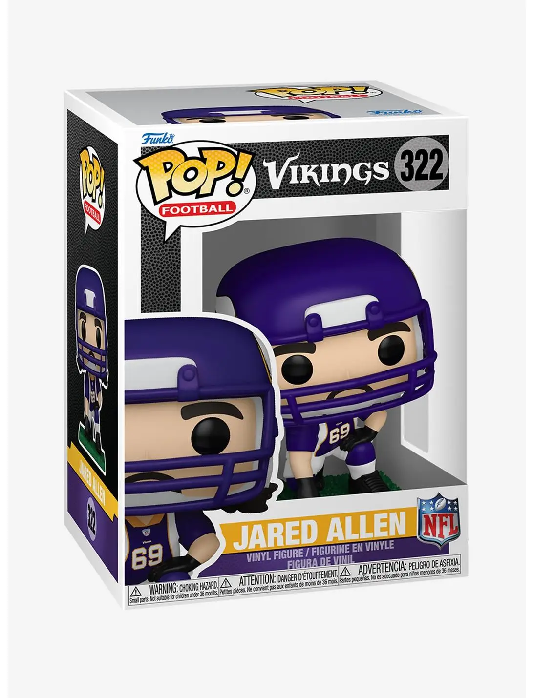 Funko Pop! Football NFL Minnesota Vikings Jared Allen Vinyl Figure