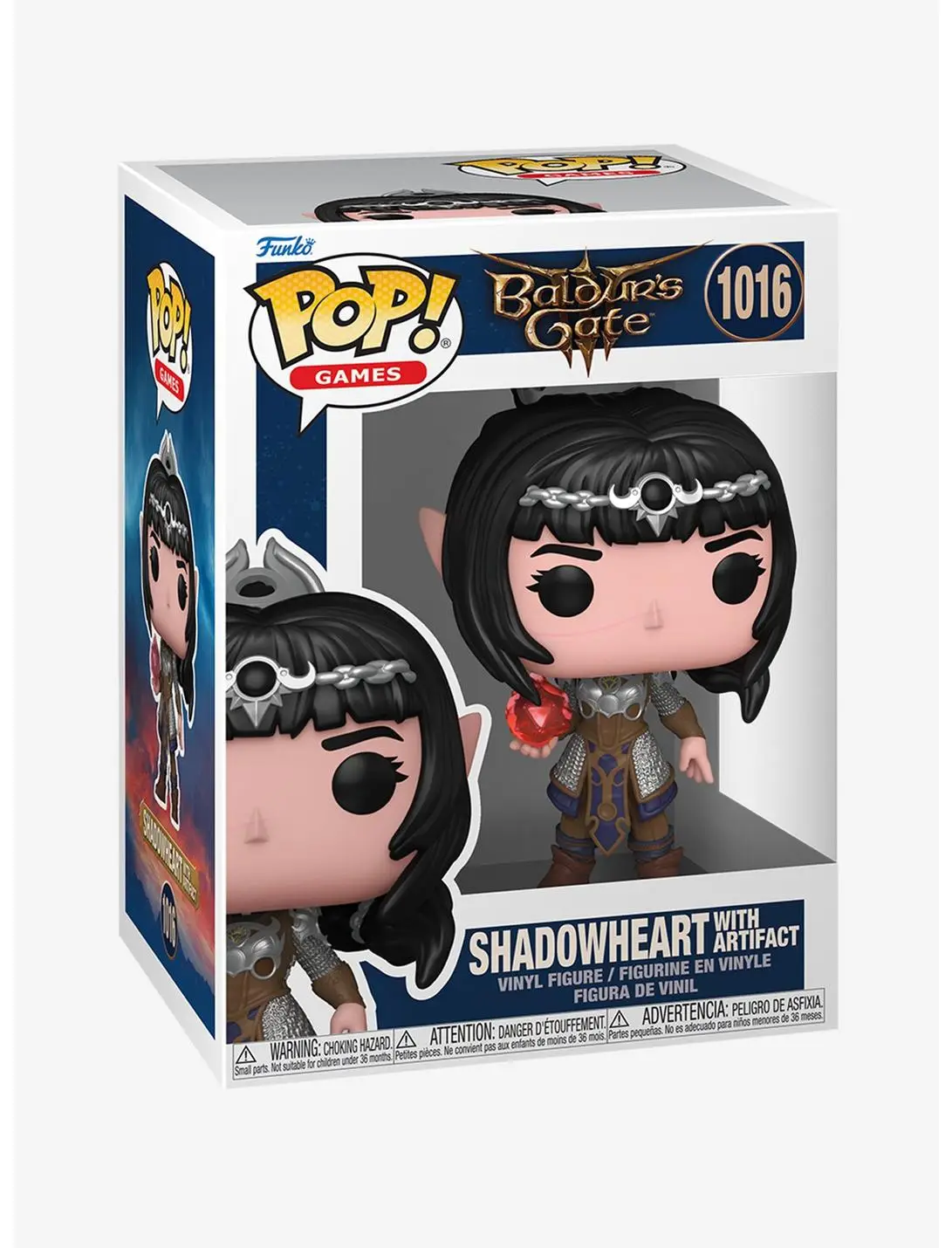 Funko Pop! Games Baldur's Gate 3 Shadowheart with Artifact Vinyl Figure
