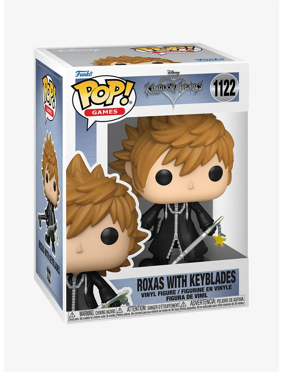 Funko Pop! Games Disney Kingdom Hearts Roxas with Keyblades Vinyl Figure