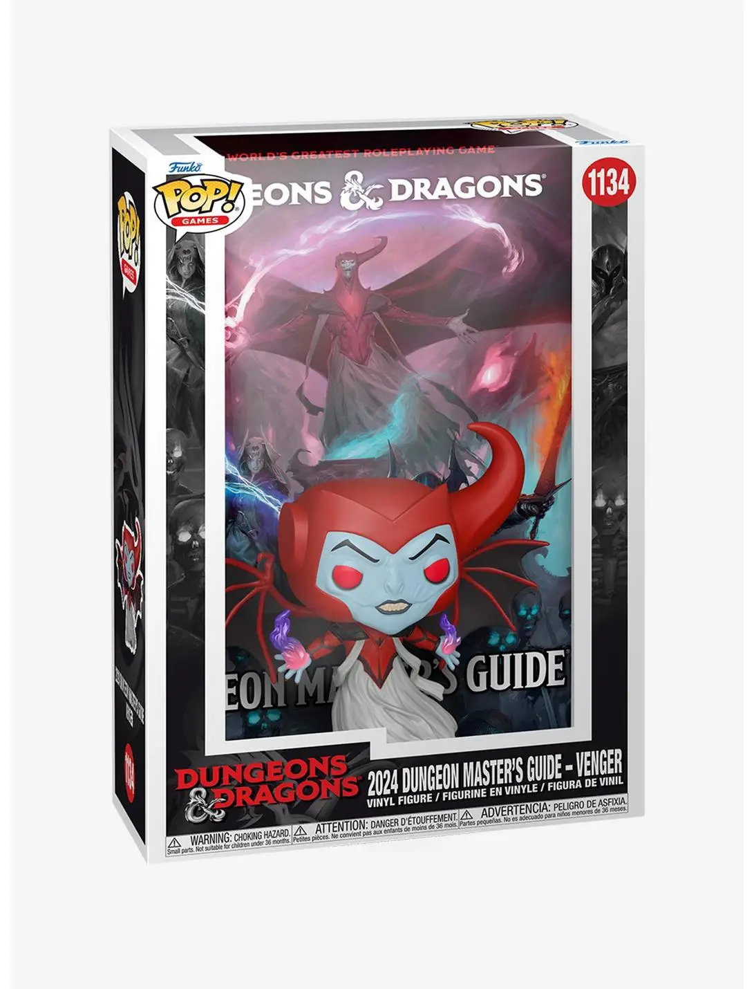Funko Pop! Games Dungeons & Dragons 2024 Dungeon Master's Guide- Venger Vinyl Figure