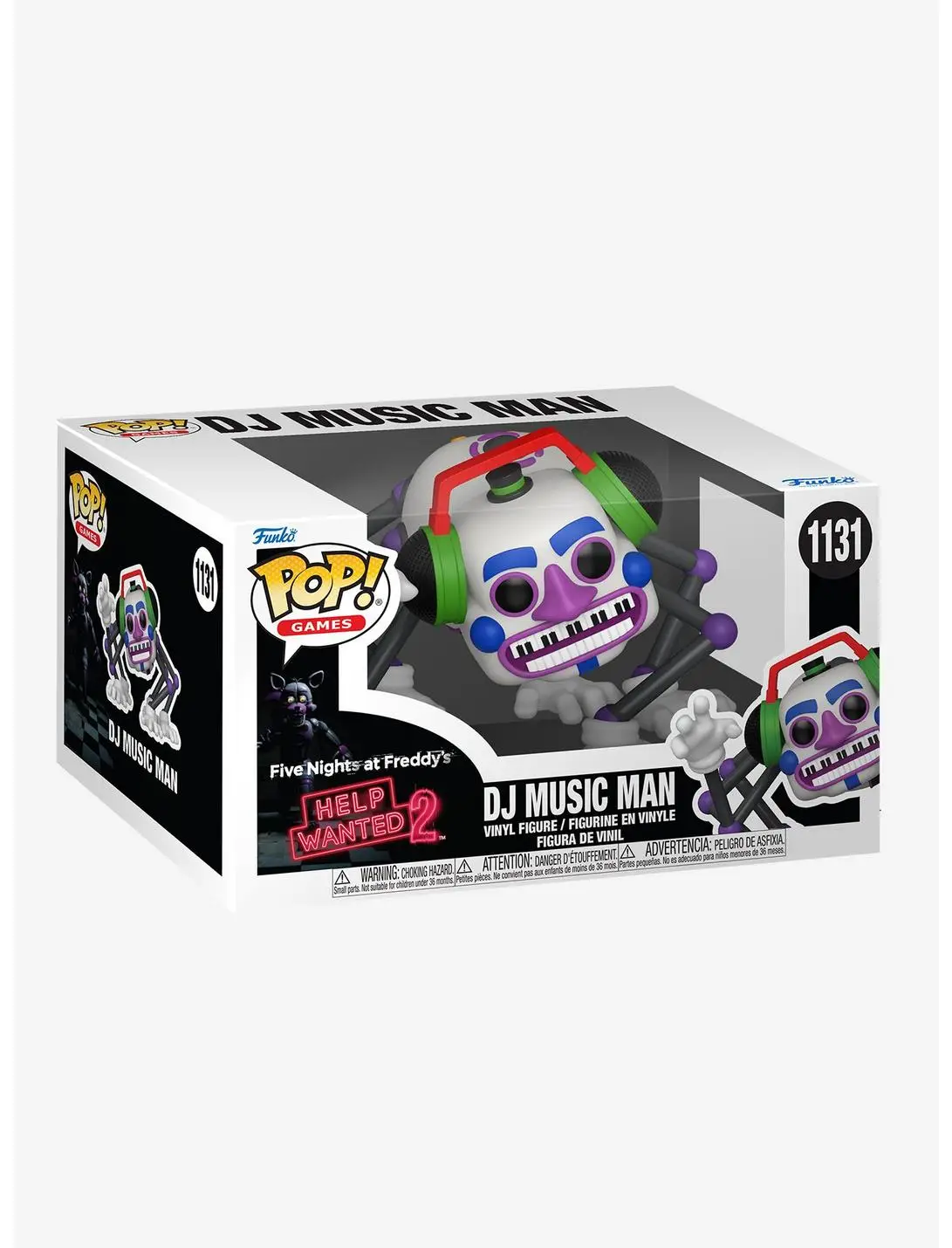Funko Pop! Games Five Nights at Freddy's: Help Wanted 2 DJ Music Man Vinyl Figure
