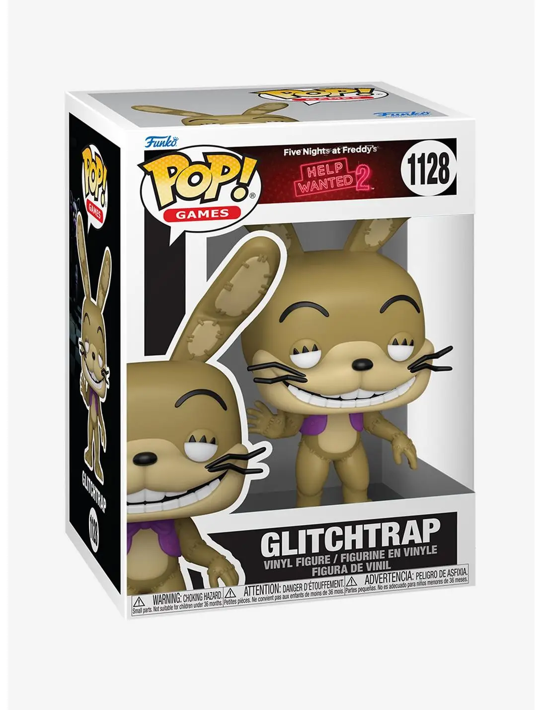 Funko Pop! Games Five Nights at Freddy's: Help Wanted 2 Glitchtrap Vinyl Figure