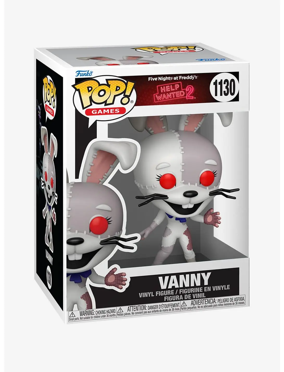 Funko Pop! Games Five Nights at Freddy's: Help Wanted 2 Vanny Vinyl Figure