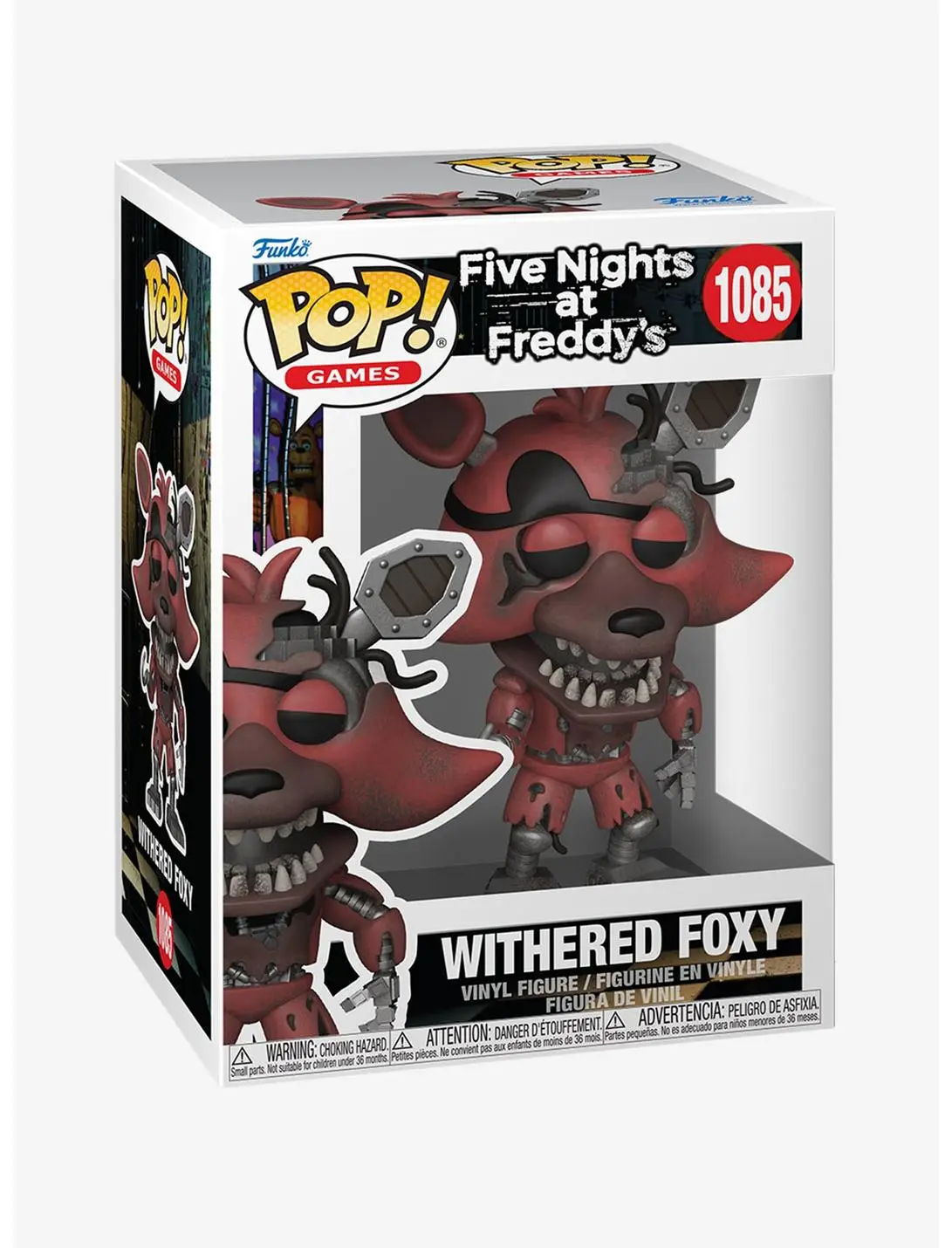 Funko Pop! Games Five Nights at Freddy's Withered Foxy Vinyl Figure