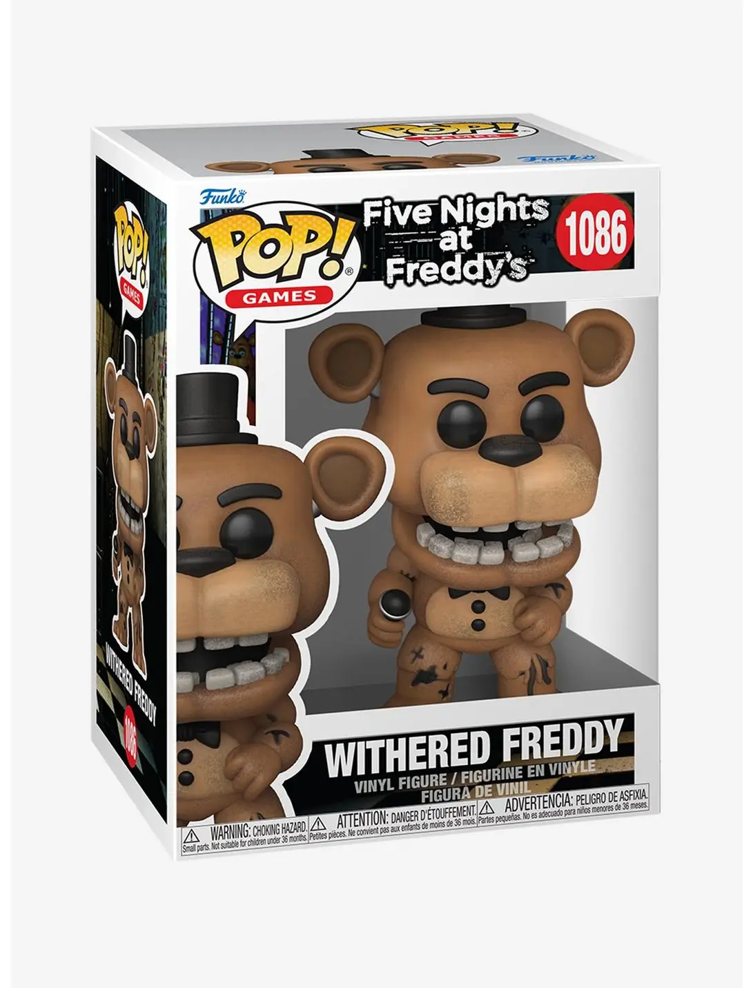 Funko Pop! Games Five Nights at Freddy's Withered Freddy Vinyl Figure