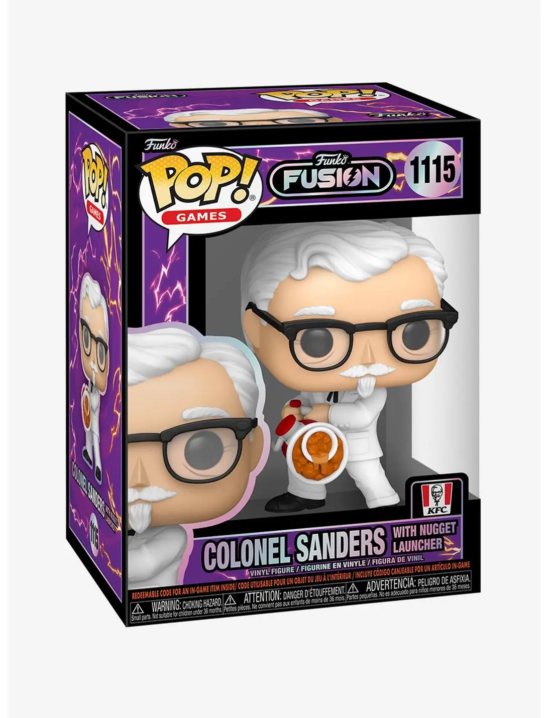 Funko Pop! Games Funko Fusion Colonel Sanders with Nugget Launcher Vinyl Figure