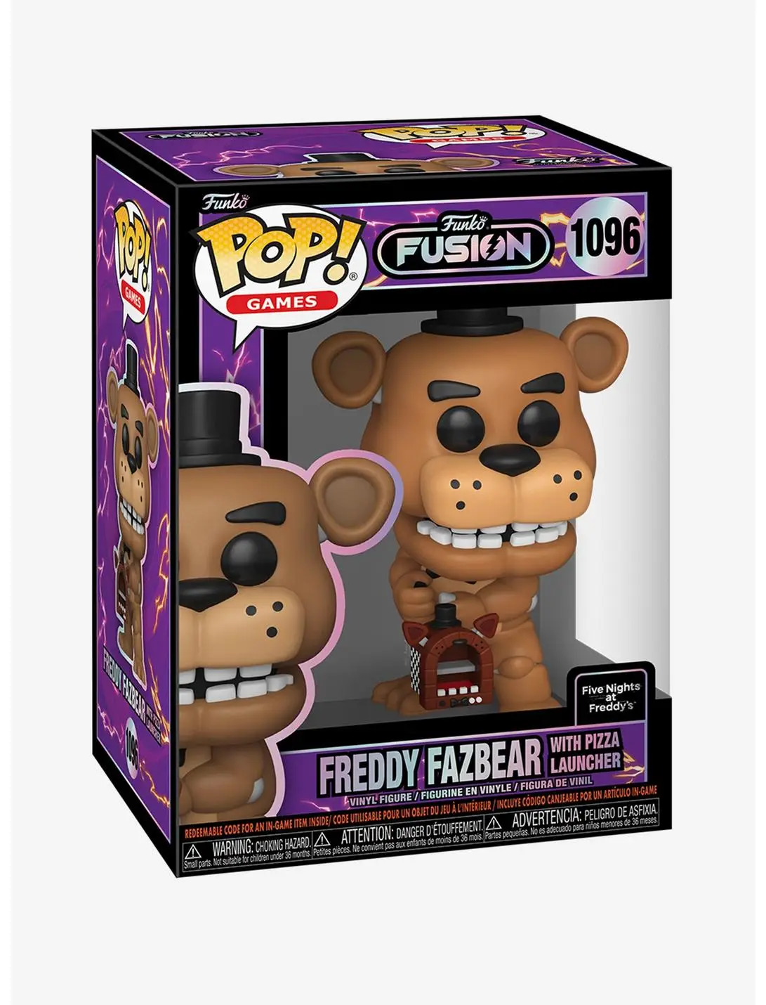 Funko Pop! Games Funko Fusion Freddy Fazbear with Pizza Launcher Vinyl Figure