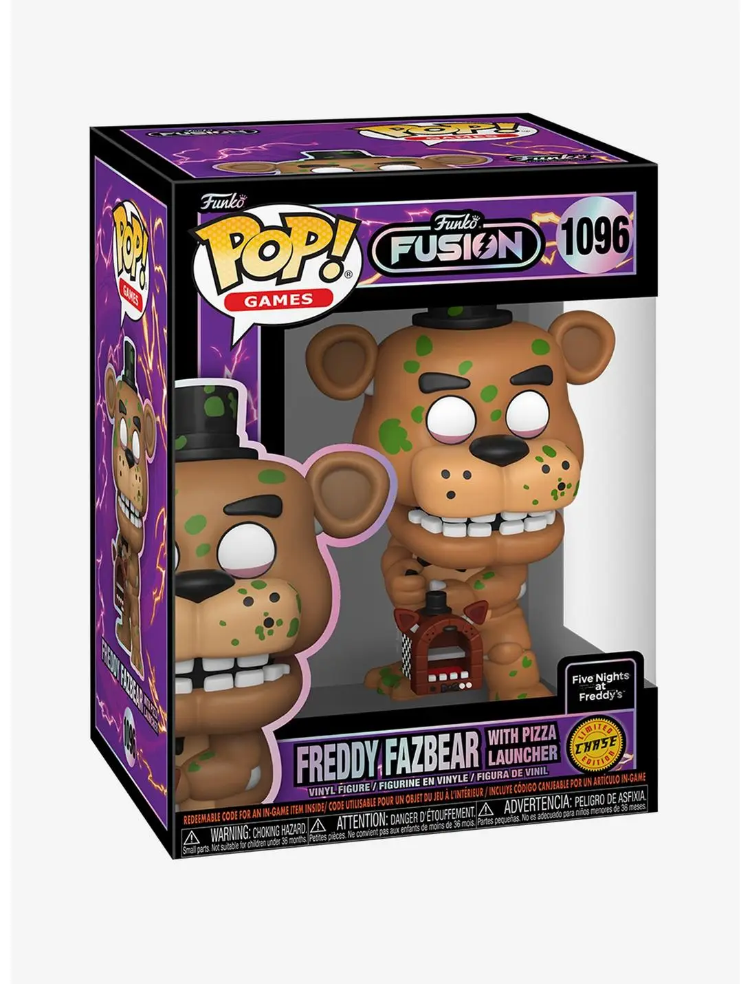 Funko Pop! Games Funko Fusion Freddy Fazbear with Pizza Launcher Vinyl Figure