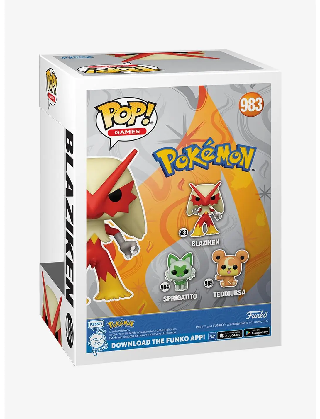 Funko Pop! Games Pokémon Blaziken Vinyl Figure