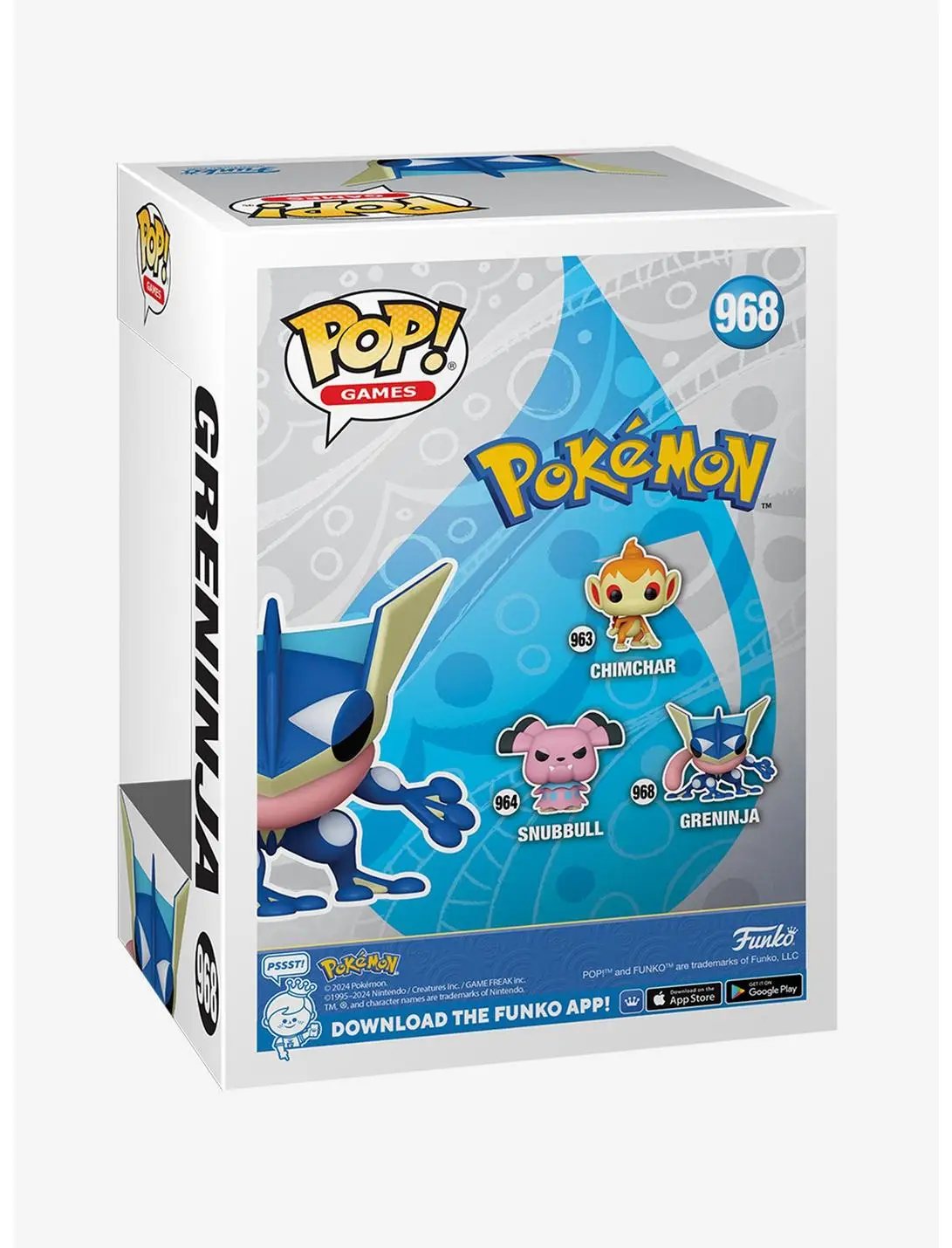Funko Pop! Games Pokémon Greninja Vinyl Figure