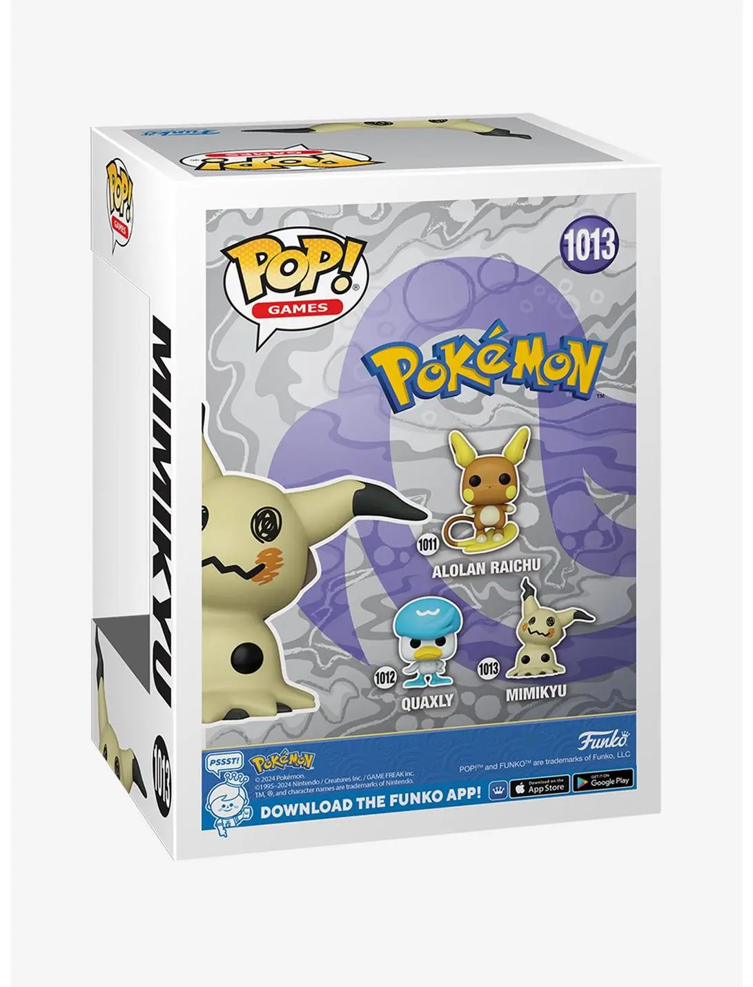Funko Pop! Games Pokémon Mimikyu Vinyl Figure