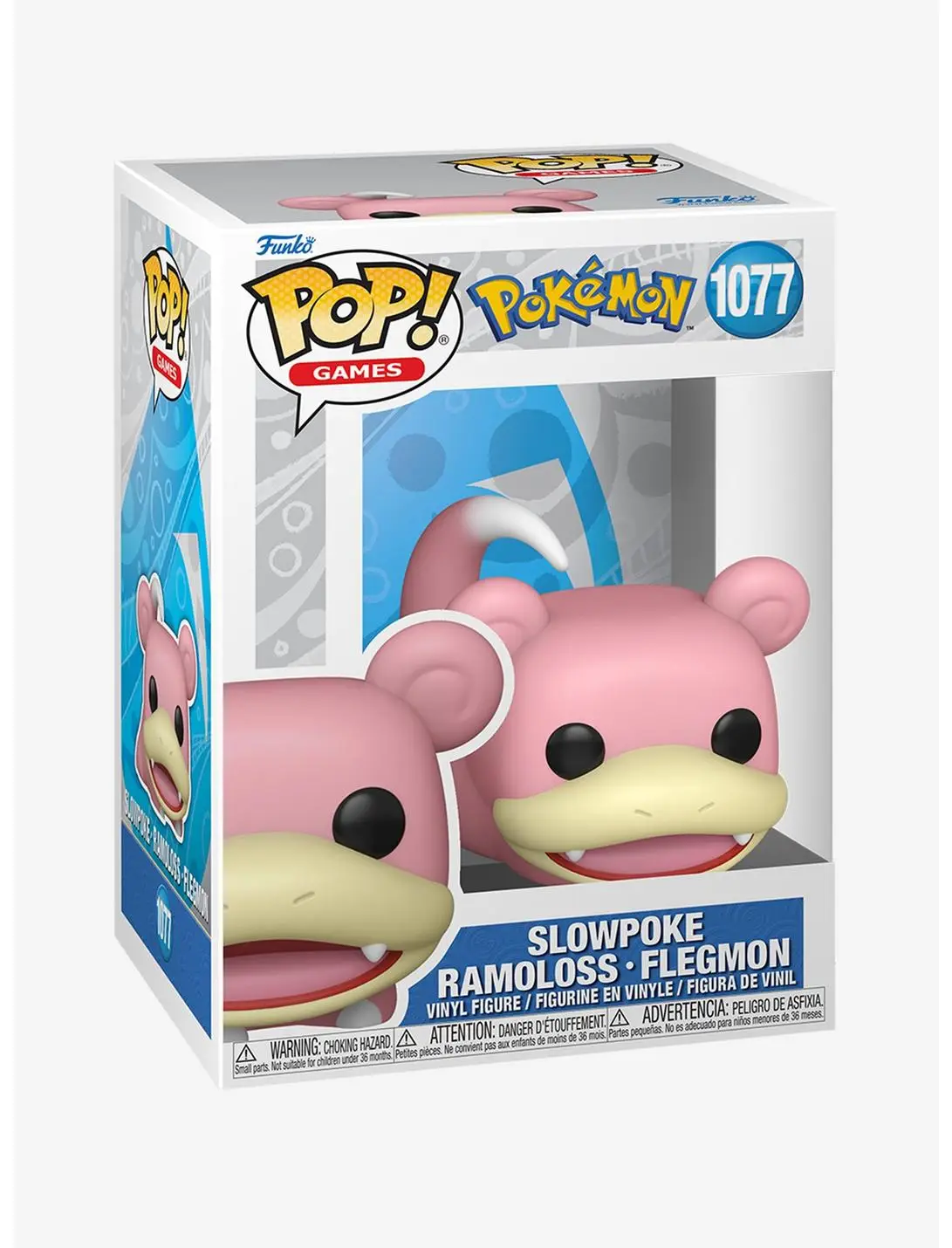 Funko Pop! Games Pokémon Slowpoke Vinyl Figure