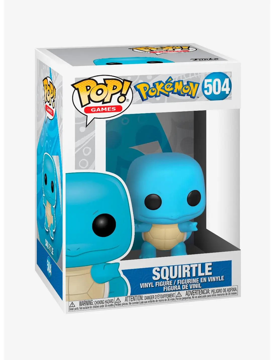 Funko Pop! Games Pokémon Squirtle Vinyl Figure