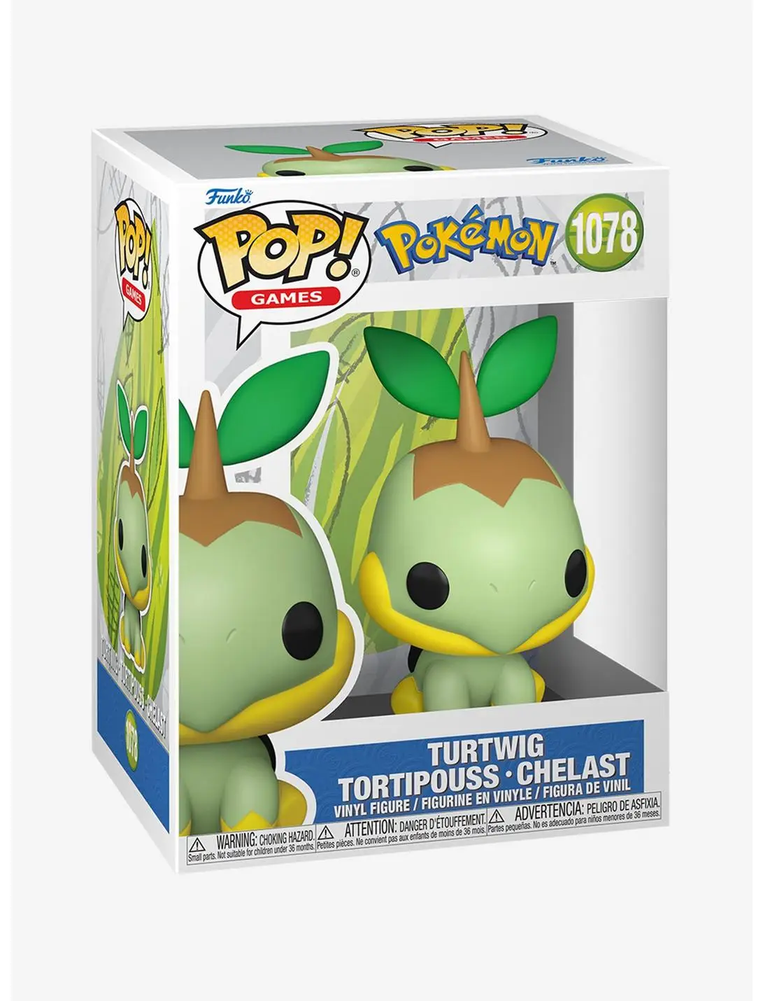 Funko Pop! Games Pokémon Turtwig Vinyl Figure
