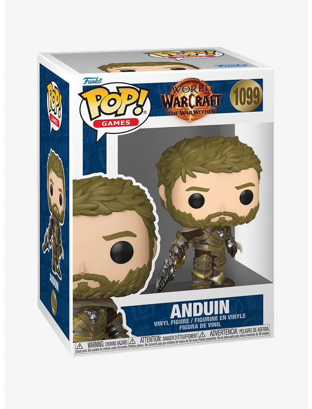 Funko Pop! Games World of Warcraft: The War Within Anduin Vinyl Figure