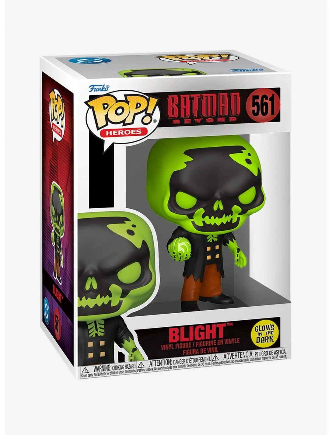 Funko Pop! Heroes DC Comics Batman Beyond Blight Glow-in-the-Dark Vinyl Figure