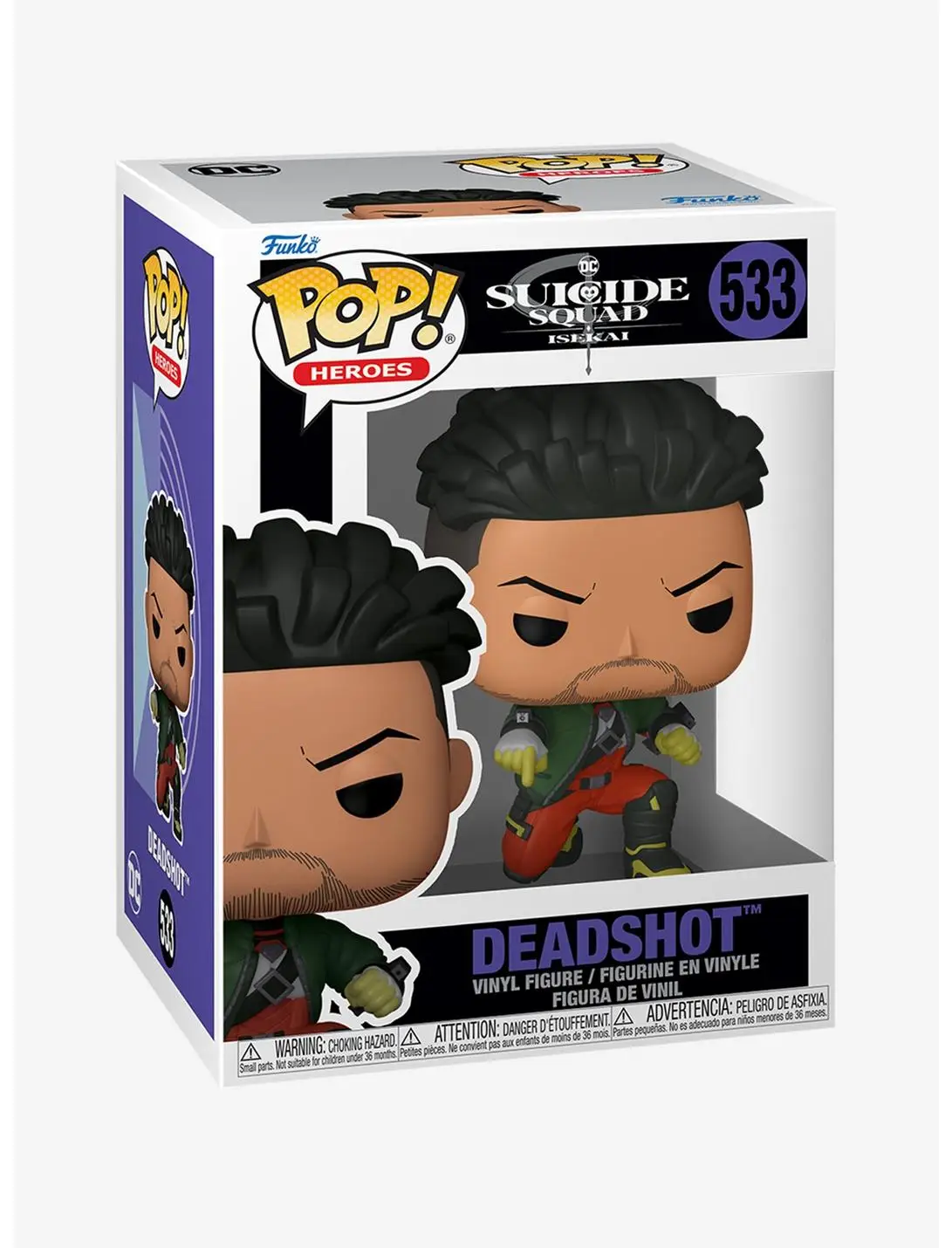 Funko Pop! Heroes DC Comics Suicide Squad Isekai Deadshot Vinyl Figure