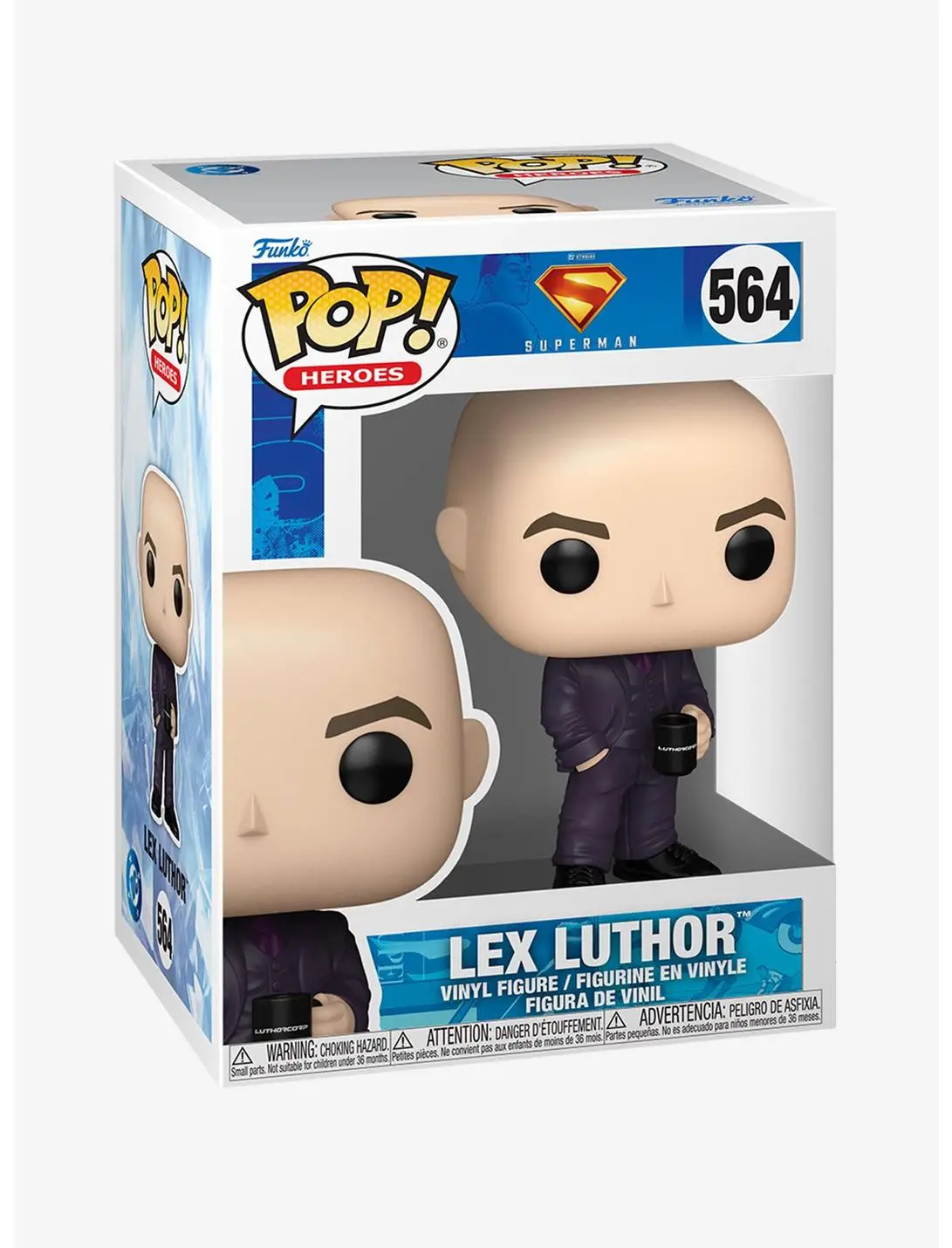 Funko Pop! Heroes DC Comics Superman 2025 Lex Luthor Vinyl Figure