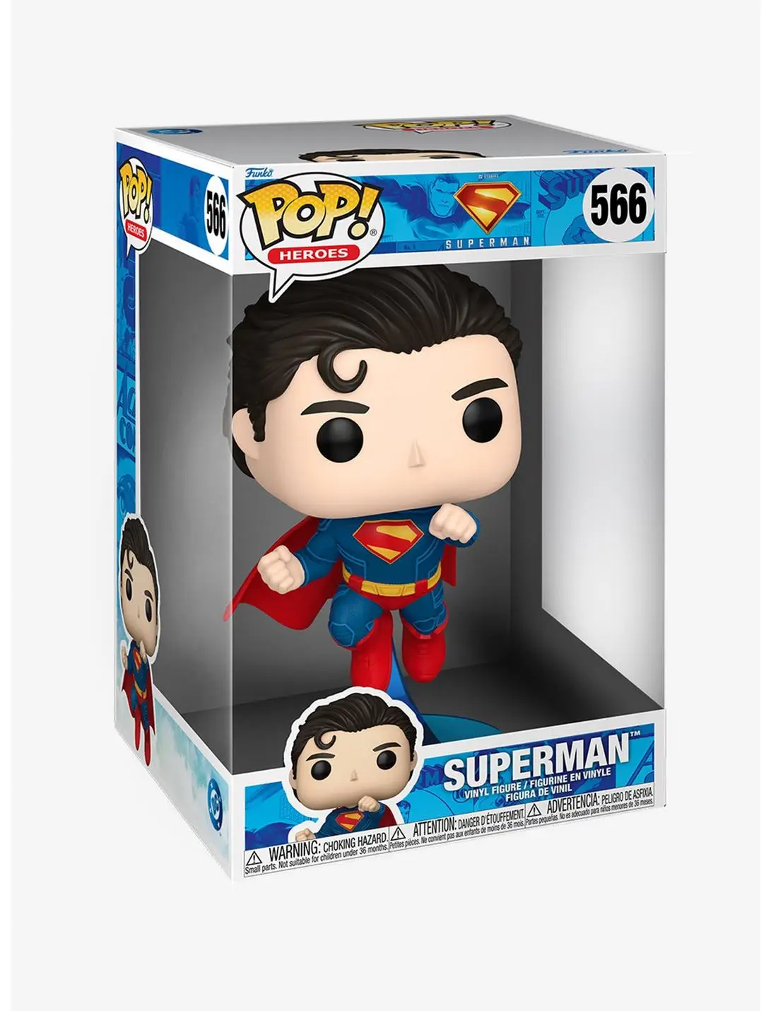 Funko Pop! Heroes DC Comics Superman (2025) Superman Jumbo Vinyl Figure