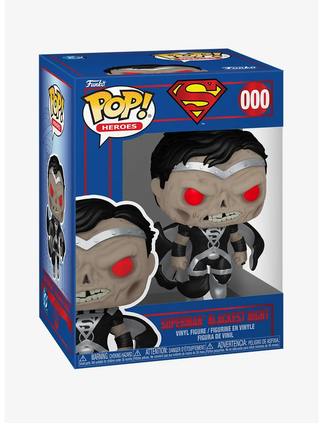 Funko Pop! Heroes DC Comics Superman Blackest Night Vinyl Figure