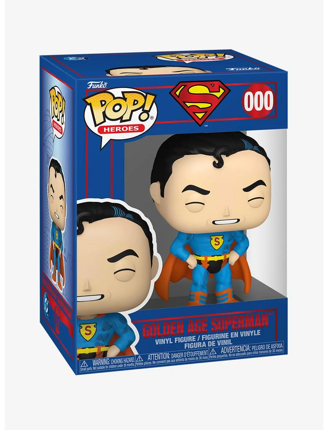 Funko Pop! Heroes DC Comics Superman Golden Age Superman Vinyl Figure