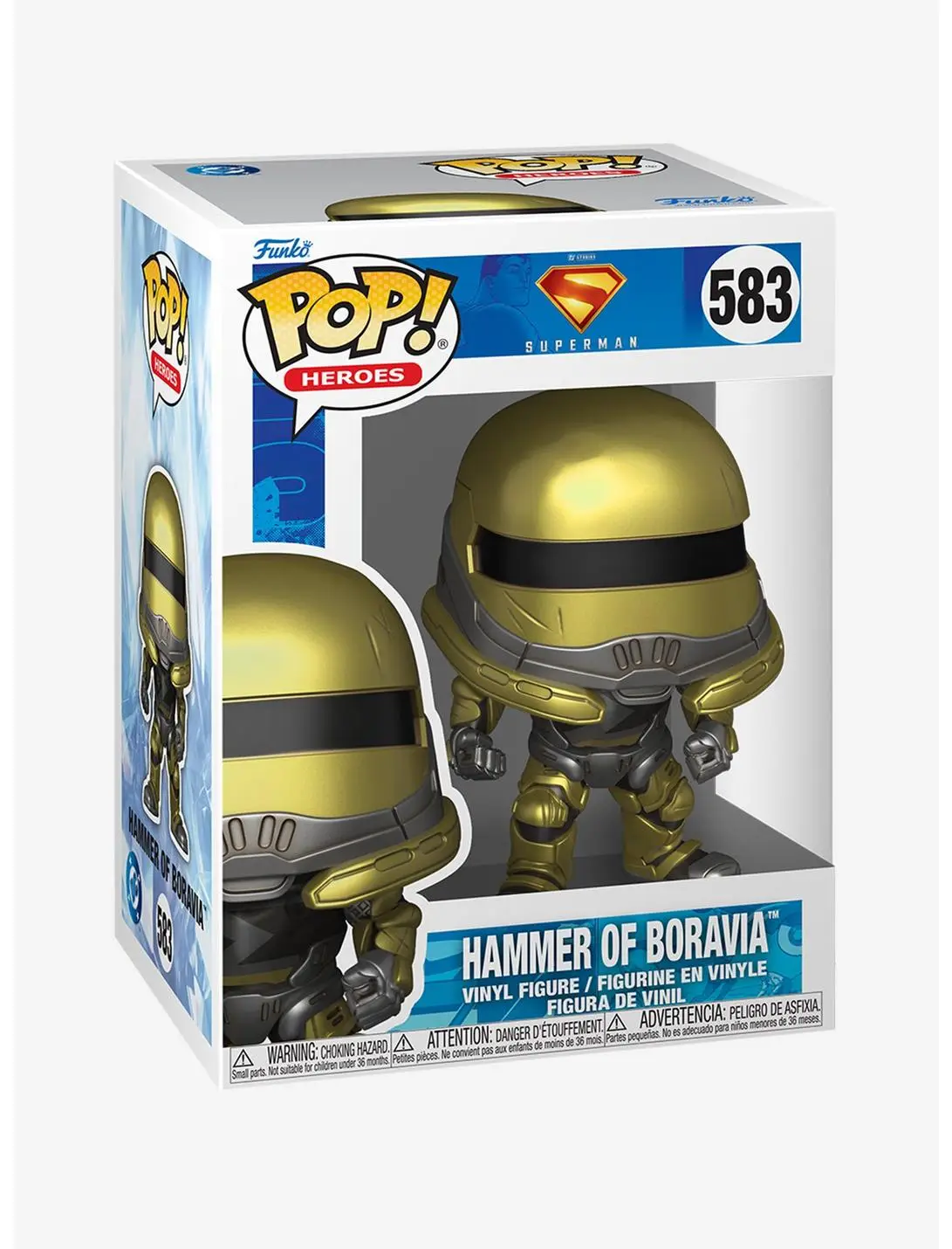 Funko Pop! Heroes DC Comics Superman Hammer of Boravia Vinyl Figure