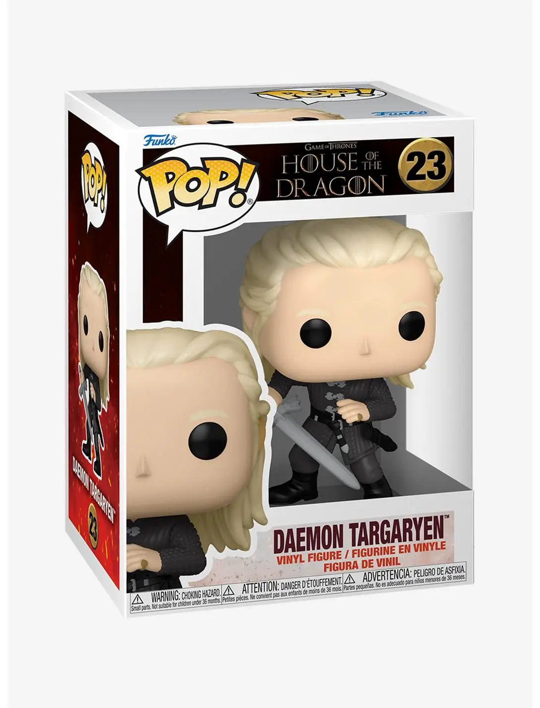 Funko Pop! House of the Dragon Daemon Targaryen Vinyl Figure