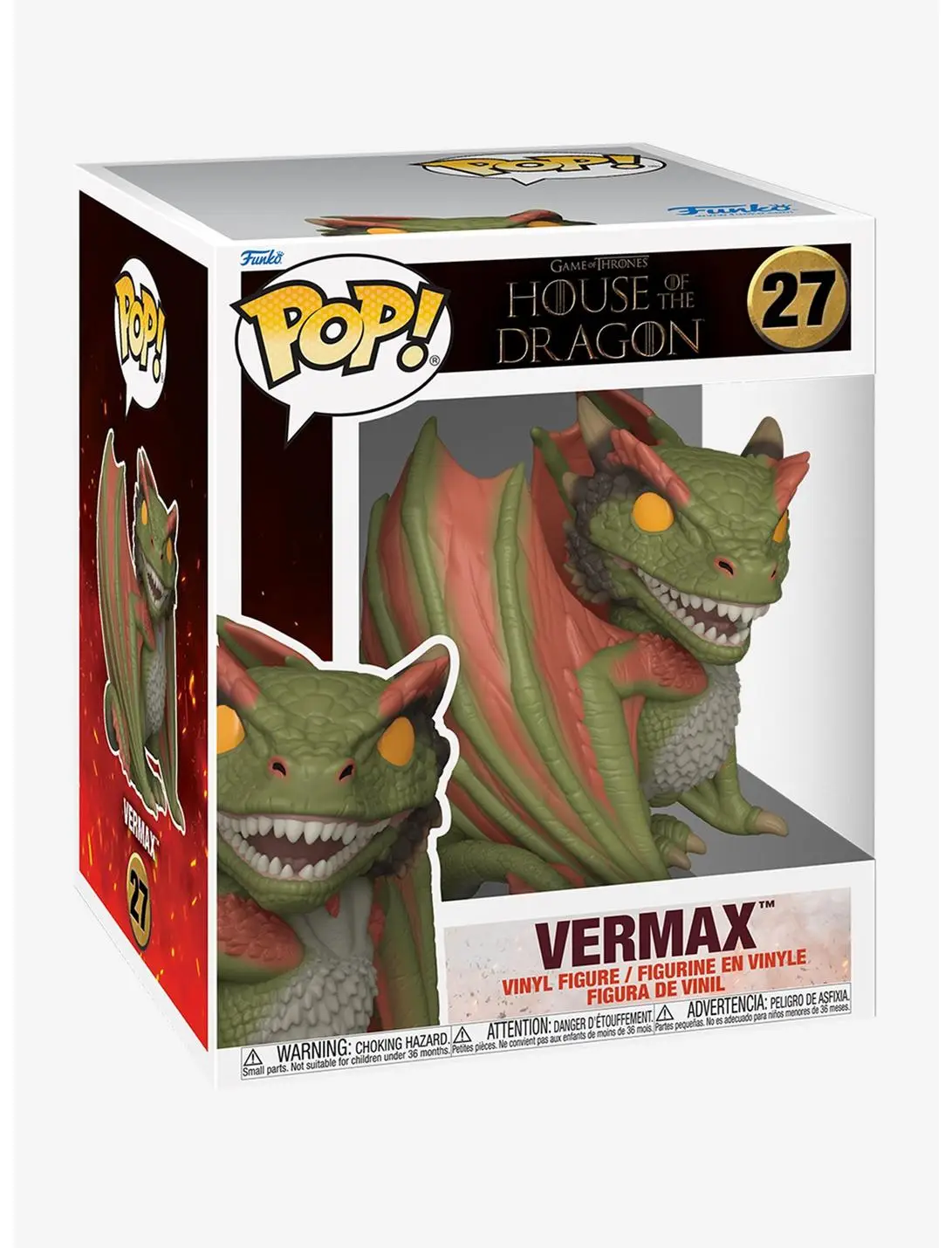 Funko Pop! House of the Dragon Vermax Vinyl Figure