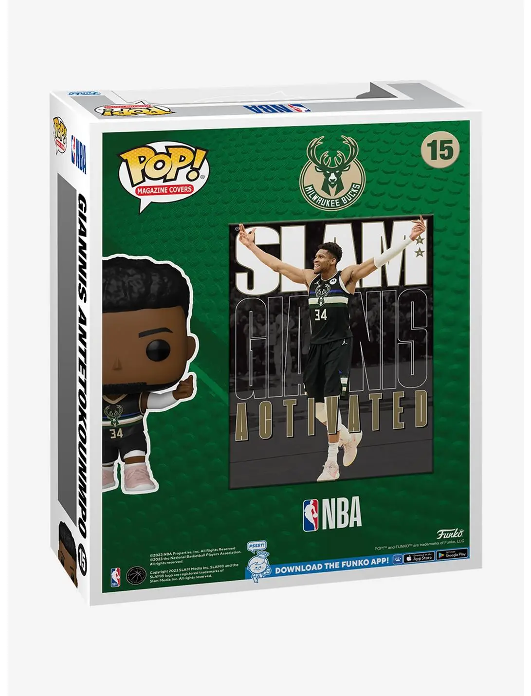 Funko Pop! Magazine Covers Giannis Antetokounmpo Vinyl Figure
