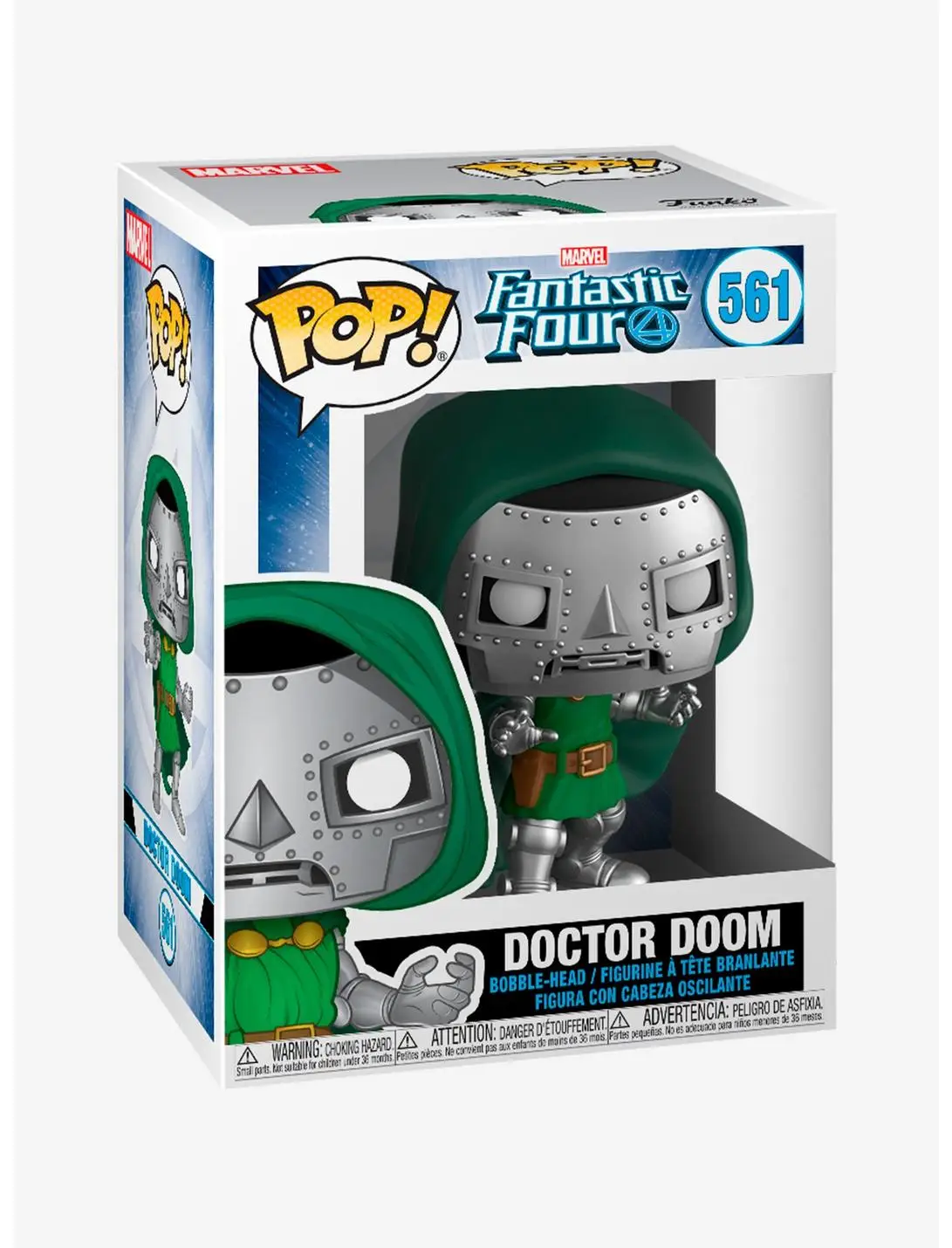 Funko Pop! Marvel Fantastic Four Doctor Doom Vinyl Bobblehead