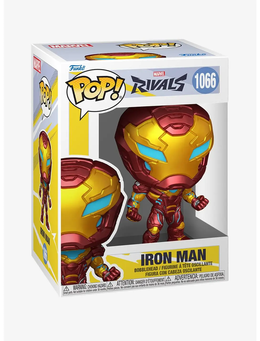 Funko Pop! Marvel Rivals Iron Man Vinyl Bobblehead