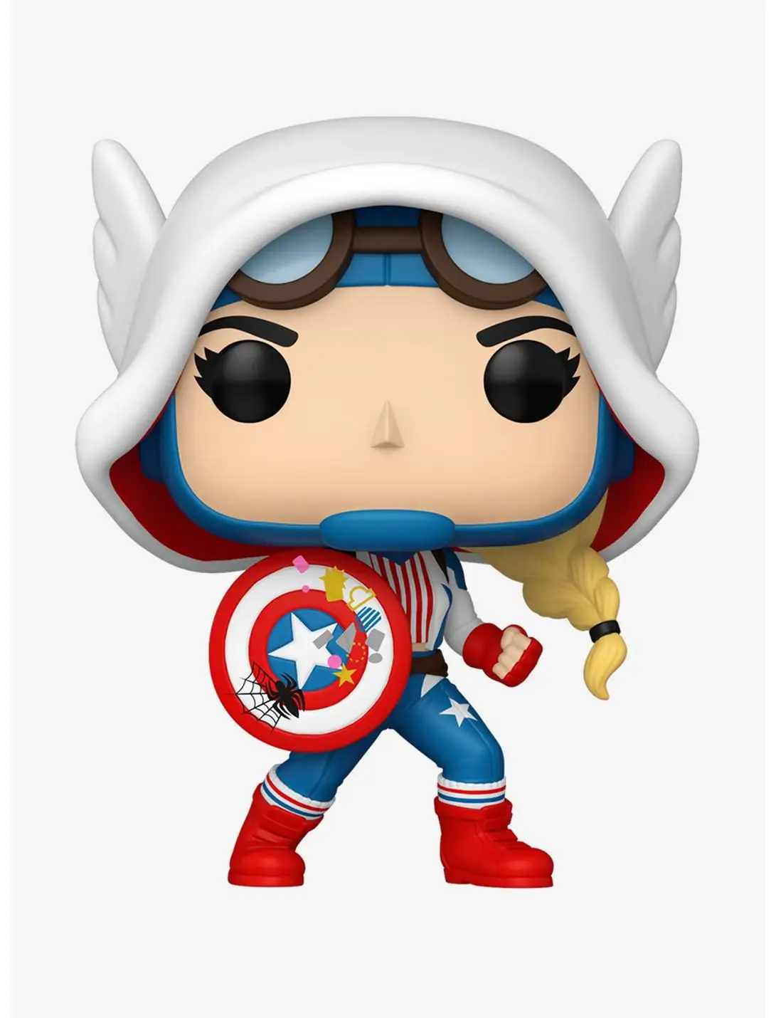 Funko Pop! Marvel Spider-Gwen: Gwenverse Cap-Gwen Vinyl Figure