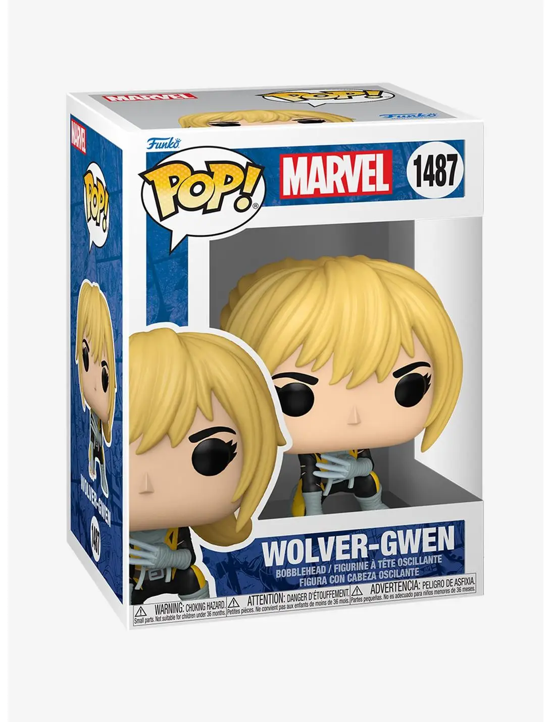 Funko Pop! Marvel Spider-Gwen: Gwenverse Wolver-Gwen Vinyl Figure