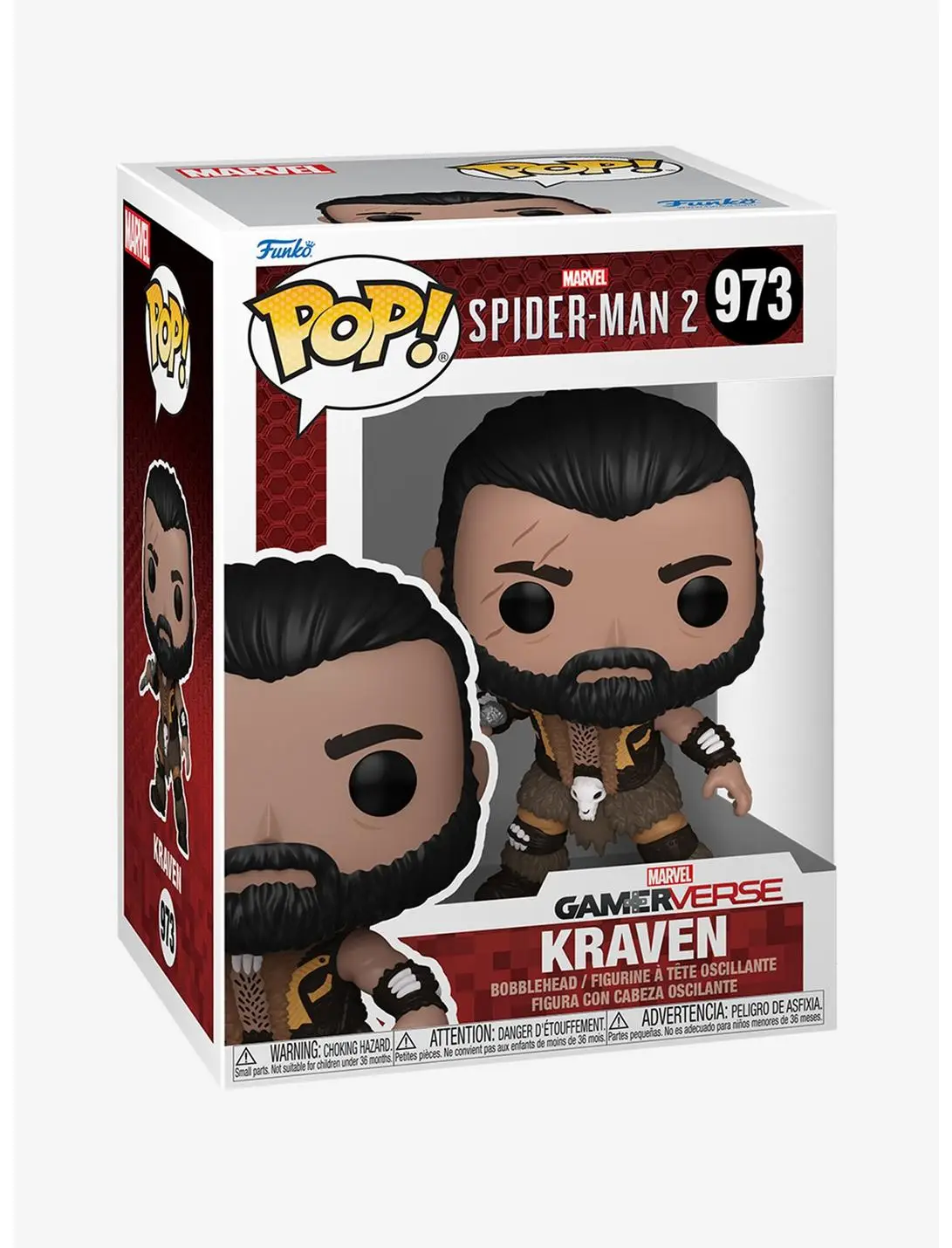 Funko Pop! Marvel Spider-Man 2 Kraven Vinyl Bobblehead