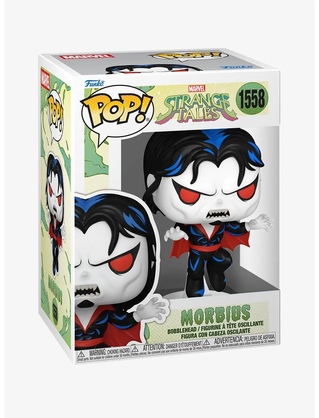 Funko Pop! Marvel Strange Tales Morbius Vinyl Bobblehead
