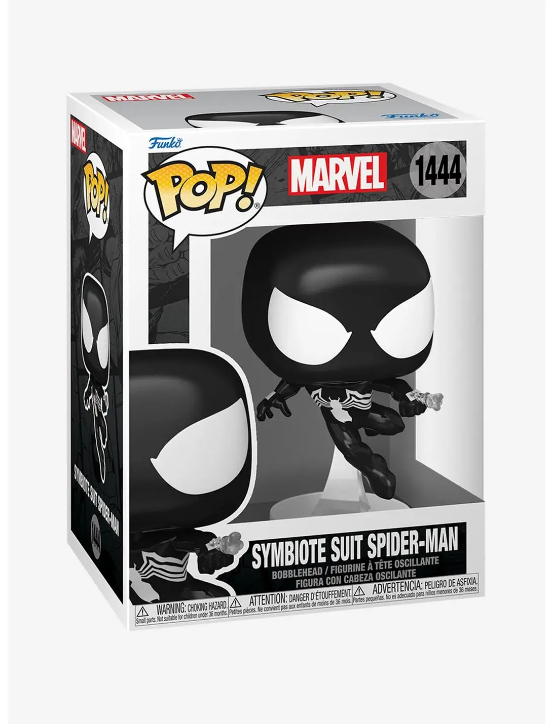 Funko Pop! Marvel Symbiote Suit Spider-Man Vinyl Bobblehead