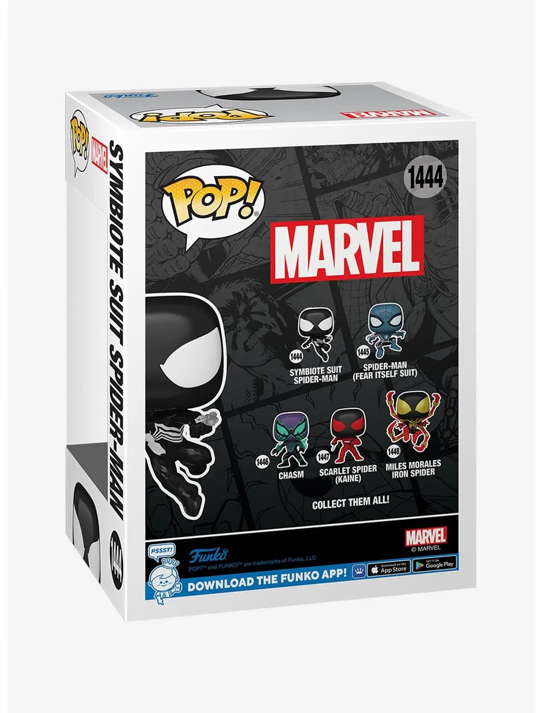 Funko Pop! Marvel Symbiote Suit Spider-Man Vinyl Bobblehead